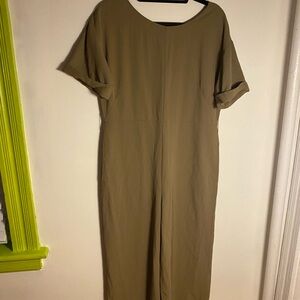 Everlane Olive Jumpsuit